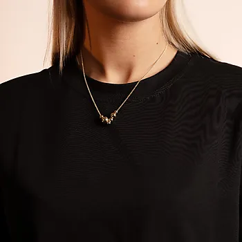 Bilde nummer 2 av Bennet smykke i forgylt messing