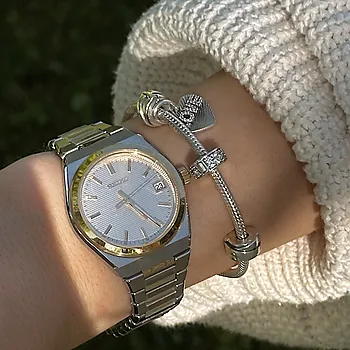 Bilde nummer 2 av Seiko, Conseptual dameklokke i flerfarget stål med lenke