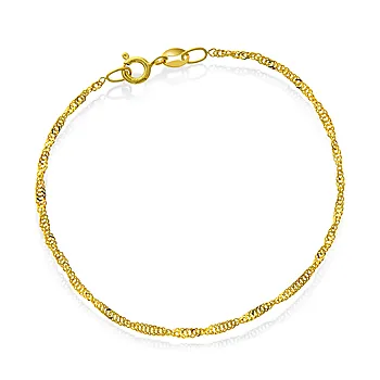 Pan Jewelry, Singapore armbånd i 585 gult gull