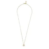 Kitty smykke i forgylt messing med glassperle