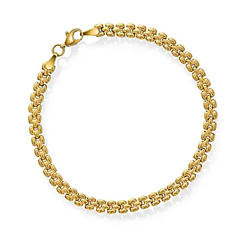 Armbånd i 585 gult gull