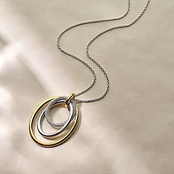 Bilde nummer 4 av Smykke i 925 forgylt sølv med zirkonia