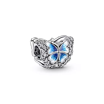 Pandora Moments, Charm i 925 sølv med sommerfugl