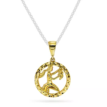 Pan Jewelry, Anheng i 585 gult gull horoskop Jomfruen