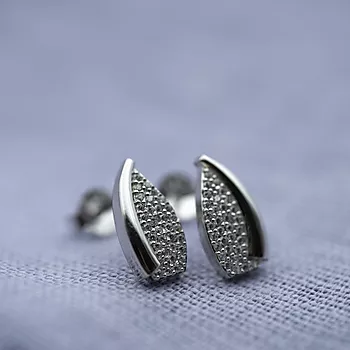 Bilde nummer 2 av Pan Jewelry, Øredobber i 925 sølv med zirkonia
