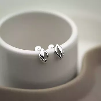 Bilde nummer 3 av Pan Jewelry, Øredobber i 585 hvitt gull med zirkonia