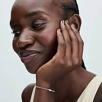 Bilde nummer 2 av Pandora Timeless,  Armbånd i 925 sølv med behandlet ferskvanns kulturperle
