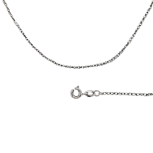 Pan Jewelry, Ankerkjede i 925 sølv, 45 cm