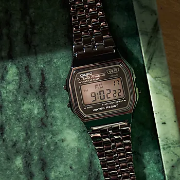 Bilde nummer 3 av Vintage klokke med digital visning