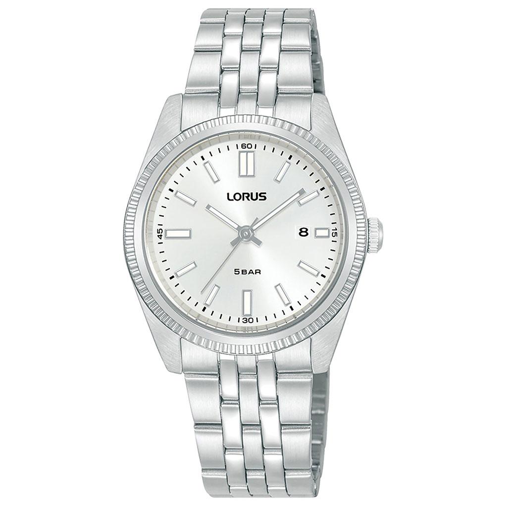 Lorus Ladies RJ279BX9 -  Kvarts - Sølv - Dameklokker - Rustfritt stål - ledd m/pin - Mineral