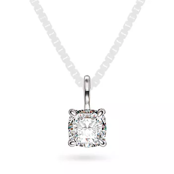Gems by Gulldia, Anheng i 585 hvitt gull med LAB diamanter 0,50 ct TWSI