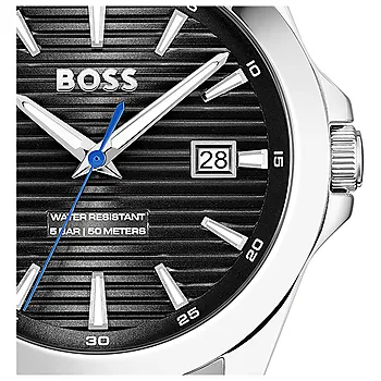 Bilde nummer 3 av Hugo Boss, Herreklokke med stållenke