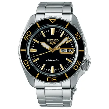 Seiko, 5 Sport Automatic herreklokke med stållenke