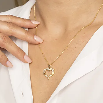 Bilde nummer 2 av Pan Jewelry, Smykke i 925 forgylt sølv med zirkonia