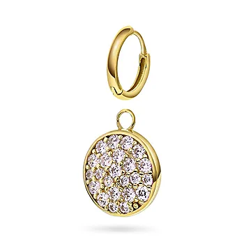 Bilde nummer 2 av Shine øreringer i 925 forgylt sølv