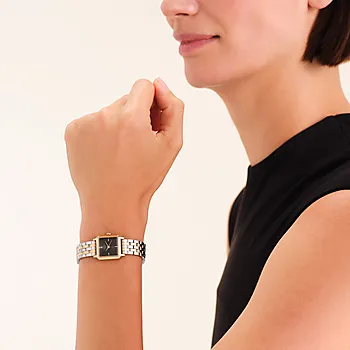 Bilde nummer 2 av Boxelle dameklokke i flerfarget stål