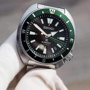 Bilde nummer 2 av Seiko, Prospex Land Tortoise herreklokke med stållenke