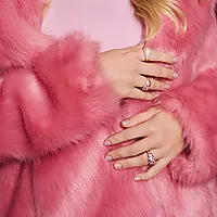 Bilde nummer 3 av Shine ring i 925 forgylt sølv