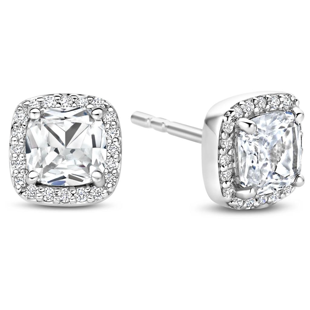 Øredobber i 925 sølv med zirkonia