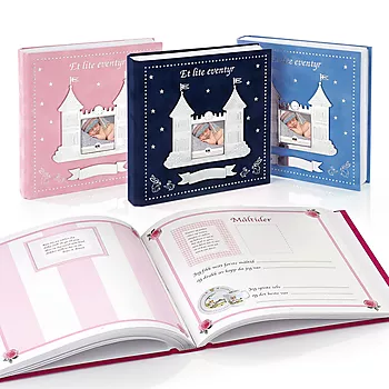 Bilde nummer 2 av Eik, Eventyralbum lys rosa