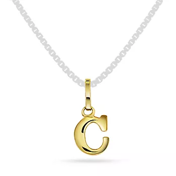 Bokstavanheng i 585 gult gull