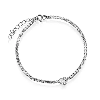 Heartglow armbånd i 925 sølv