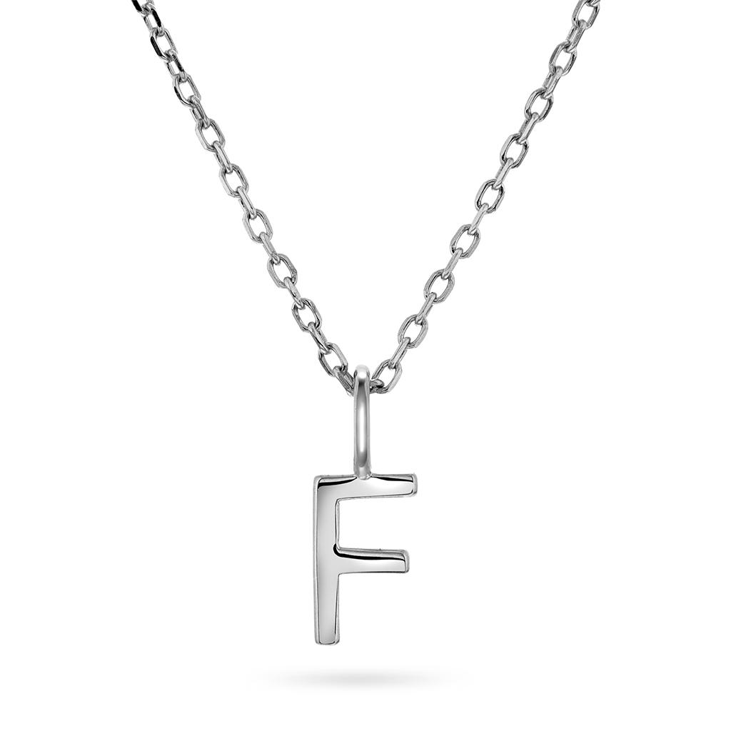Letters smykke i 925 sølv F