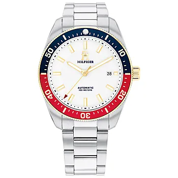 Tommy Hilfiger, Automatic herreklokke med stållenke
