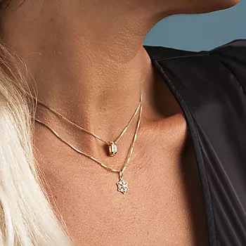 Bilde nummer 3 av Pan Jewelry, Anheng i 585 gult gull med zirkonia
