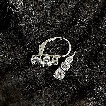 Bilde nummer 4 av Pan Jewelry, Øredobber i 925 sølv med zirkonia