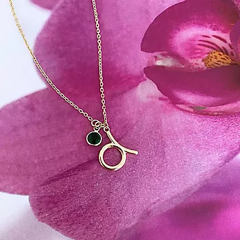 Bilde nummer 4 av Pan Jewelry, Smykke i 925 forgylt sølv med zirkonia og horoskop Tyren