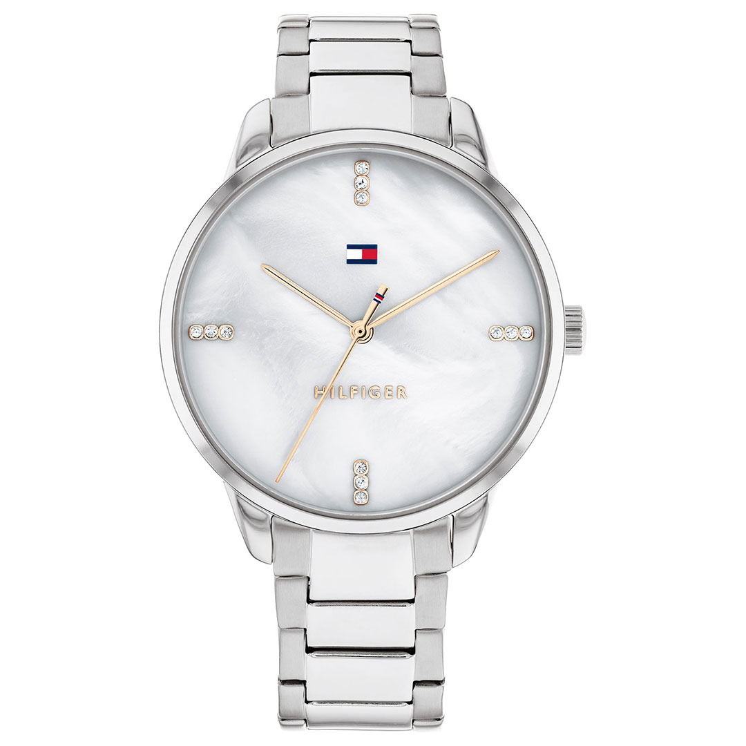 Tommy Hilfiger, Dameklokke i stål med lenke