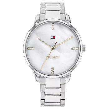 Tommy Hilfiger, Dameklokke i stål med lenke