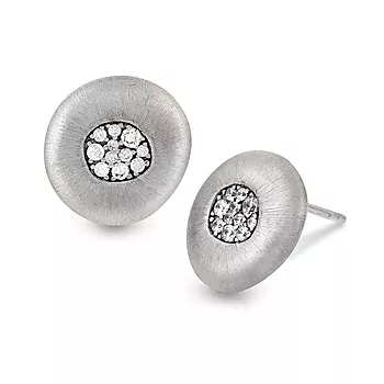 Pan Jewelry, Øredobber i sølv med zirkonia