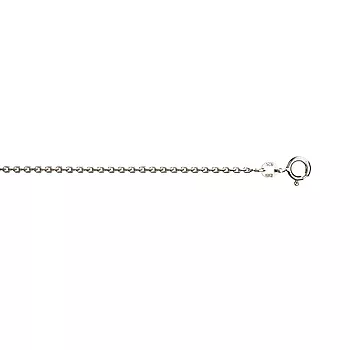 Pan Jewelry, Ankerkjede i 925 sølv 1,4 mm, 42-50 cm