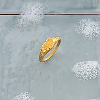 Bilde nummer 5 av Heartline ring i forgylt stål med hjerte