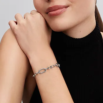 Bilde nummer 3 av Armbånd i 925 sølv med ledd