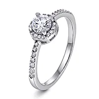 Eternal Halo ring i 925 sølv