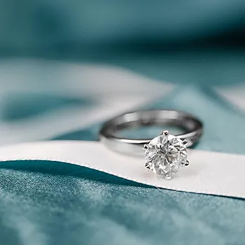 Bilde nummer 4 av Contessa LAB diamantring 585 hvitt gull 2,00 ct