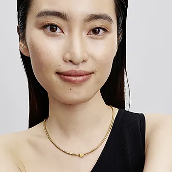 Bilde nummer 3 av Charms i 925 forgylt sølv med sol