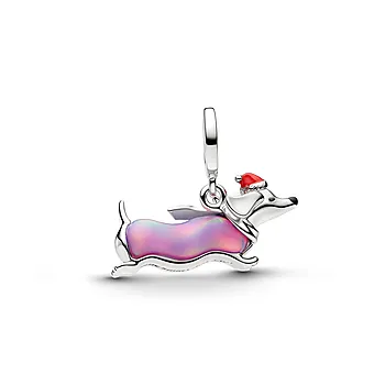 Charms med dachshund