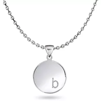 Pan Jewelry, Bokstavanheng i sølv med bokstav