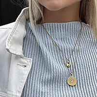 Bilde nummer 2 av Nova smykke i forgylt stål