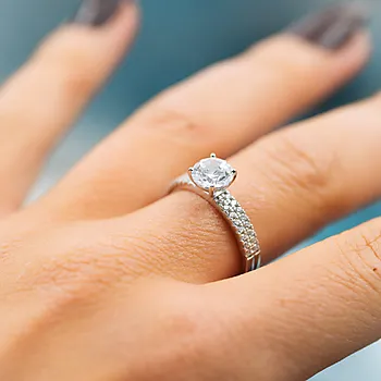 Bilde nummer 2 av Drømmering i 925 sølv med zirkonia