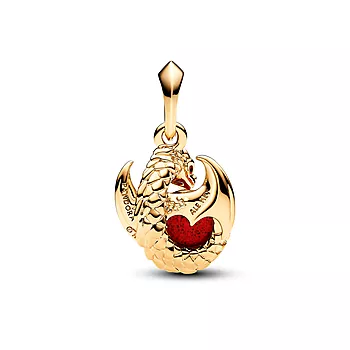 Bilde nummer 3 av Game of Thrones x Pandora, Charm i 925 sølv med dragens flamme