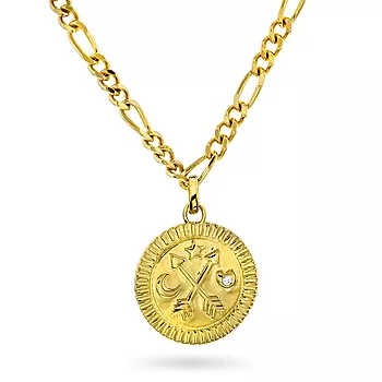 Janne Formoe by Pan Jewelry, Smykke i forgylt sølv med zirkonia