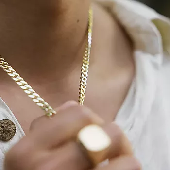 Bilde nummer 2 av Pan Jewelry, Panserkjede i 925 sølv 4,8 mm, 45-60 cm