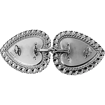 Bilde nummer 2 av Beltespenne i 830 oksidert sølv