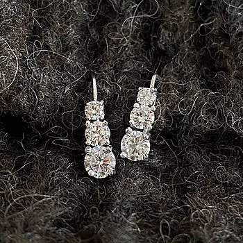 Bilde nummer 3 av Pan Jewelry, Øredobber i 925 sølv med zirkonia