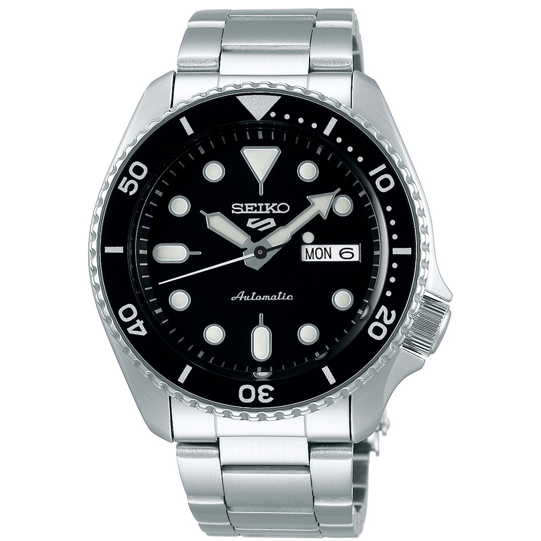 Seiko, 5 Sports Automatic herreklokke med stållenke